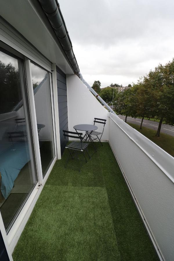 Ferienwohnung Les Platanes Saint-Lô Exterior foto